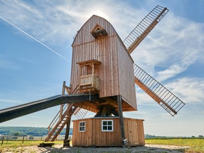 Außenansicht Dettumer Bockwindmühle